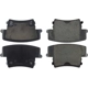 Purchase Top-Quality CENTRIC PARTS - 105.10570 - Rear Super Premium Ceramic Pads pa1