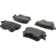 Purchase Top-Quality CENTRIC PARTS - 105.10570 - Rear Super Premium Ceramic Pads pa4