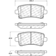 Purchase Top-Quality Rear Super Premium Ceramic Pads by CENTRIC PARTS - 105.14300 pa3