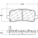 Purchase Top-Quality plaquettes arrière en céramique de qualité supérieur by CENTRIC PARTS - 105.16980 pa5