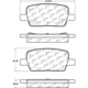 Purchase Top-Quality Rear Super Premium Ceramic Pads by CENTRIC PARTS - 105.19140 pa1