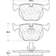 Purchase Top-Quality Rear Super Premium Semi Metallic Pads by CENTRIC PARTS - 104.06831 pa11