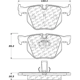 Purchase Top-Quality Rear Super Premium Semi Metallic Pads by CENTRIC PARTS - 104.06831 pa5