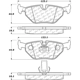 Purchase Top-Quality Plaquettes arrières semi-métallique de qualité supérieur by CENTRIC PARTS - 104.06921 pa2