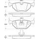 Purchase Top-Quality Plaquettes arrières semi-métallique de qualité supérieur by CENTRIC PARTS - 104.06921 pa9