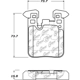 Purchase Top-Quality Plaquettes arrières semi-métallique de qualité supérieur by CENTRIC PARTS - 104.16560 pa2