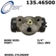 Purchase Top-Quality Cylindre de roue arrière by CENTRIC PARTS - 135.46500 pa1