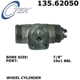 Purchase Top-Quality Cylindre de roue arrière by CENTRIC PARTS - 135.62050 pa5