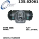 Purchase Top-Quality Cylindre de roue arrière by CENTRIC PARTS - 135.62061 pa4