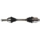 Purchase Top-Quality GSP NORTH AMERICA - NCV75537 - CV Axle Assembly - Front Right pa5