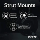 Purchase Top-Quality Shock Mount by KYB pa5