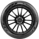 Purchase Top-Quality ALL SEASON 19" Pneu 255/50R19 by PIRELLI pa6