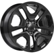 Purchase Top-Quality Gloss Black alloy by ART (19x7.5 40.0 mm) pa1