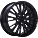 Purchase Top-Quality Gloss Black alloy by ART (17x7.0 40.0 mm) pa1