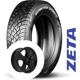 Purchase Top-Quality ZETA WINTER tire mounted on alloy wheel (225/65R17) pa1