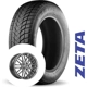 Purchase Top-Quality ZETA WINTER tire mounted on alloy wheel (205/55R16) pa1