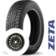 Purchase Top-Quality ZETA WINTER tire mounted on steel wheel (215/60R17) pa1